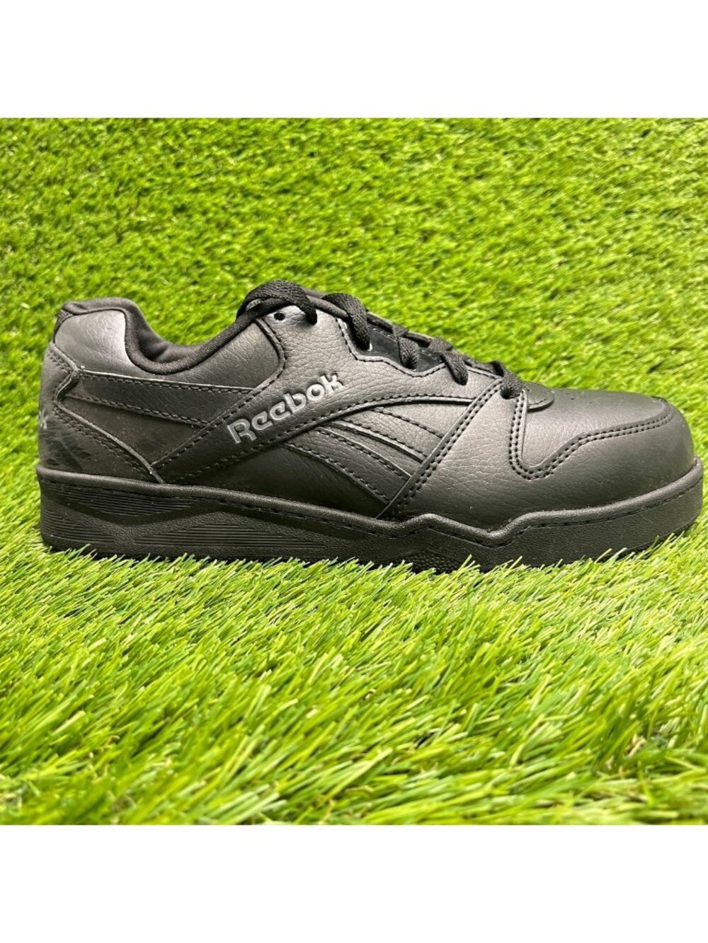 Reebok BB4500 Low Womens Size 9 Mens 7 Black Composite Toe Safety Work Shoes